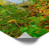 Poster Ancien pont couvert d'Adams Mill, Indiana (Coin)