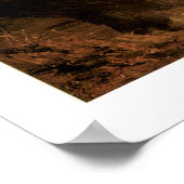 Poster Ancien Scout Indien de l'Ouest Cowboy Art Imprimer (Coin)