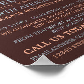 Poster Ancien Sphinx égyptien, Le Caire, Agence de Voyage (Coin)