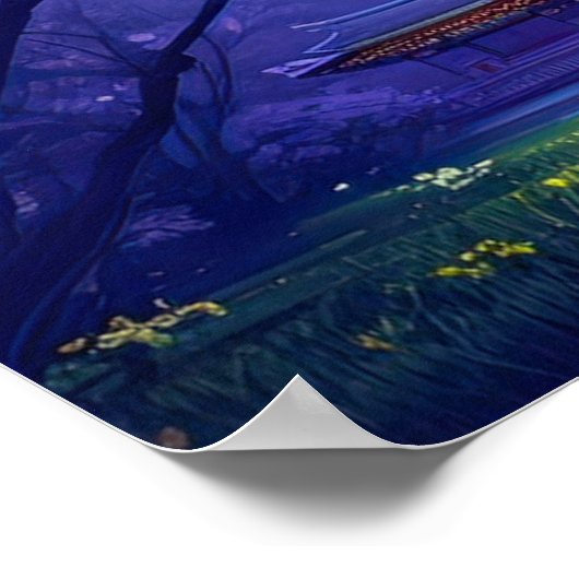 Poster Ancien temple caché (Coin)