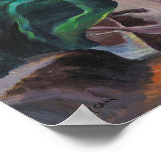 Poster Ancien Timer | Emily Carr | (Coin)