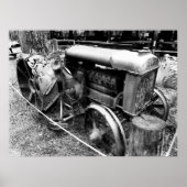 Poster Ancien tracteur (Devant)