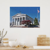 Poster Ancien tribunal de Huntsville, Alabama (Cuisine)