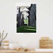 Poster Ancienne abbaye de Tintern I monastère cistercien  (Cuisine)