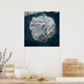 Poster ANCIENNE carte de neige Vikendi PUBG 8192x8192 (Cuisine)