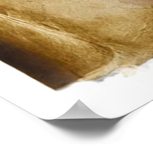 Poster Ancienne carte des pirates (Coin)