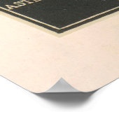 Poster Ancienne carte du système solaire (1850) Astronomi (Coin)