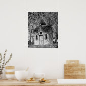 Poster Ancienne chapelle en rondins (Cuisine)