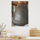 Poster Ancienne cloche au temple (Cuisine)
