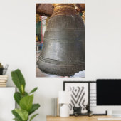 Poster Ancienne cloche au temple (Bureau à domicile)
