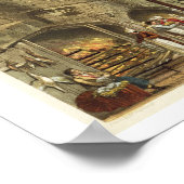 Poster Ancienne cuisine, Château de Windsor, gravée par W (Coin)