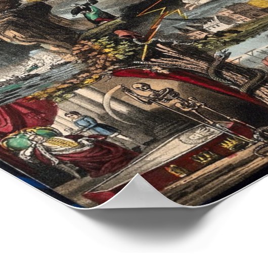 Poster Ancienne description de l'Apocalypse (Coin)