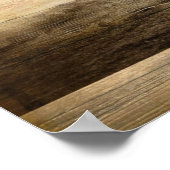 Poster ancienne ferme primitive de l'ouest cabine (Coin)