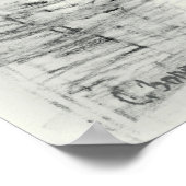 Poster Ancienne fontaine dans le parc avec sculpture de g (Coin)