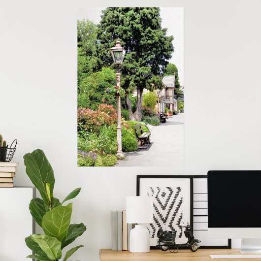 POSTER ANCIENNE GARE (Bureau à domicile)