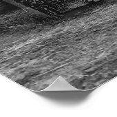 Poster Ancienne grange dans l'ouest de la Caroline du Nor (Coin)