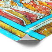 Poster ancienne grèce traditionnelle grecque mythologie m (Coin)