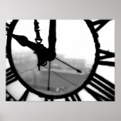 Poster Ancienne horloge (Devant)