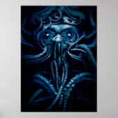 Poster Ancienne Horreur Eldtich : Deep Ocean Kraken (Devant)