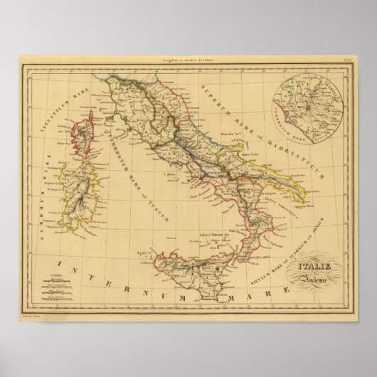 Poster Ancienne Italie (Devant)