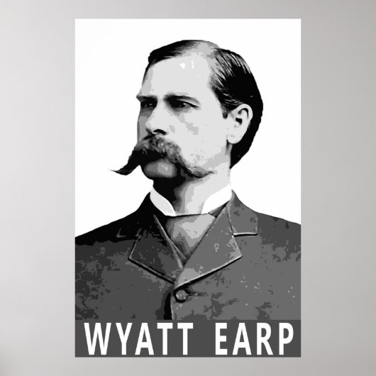 POSTER ANCIENNE LÉGENDE OCCIDENTALE WYATT EARP (Devant)