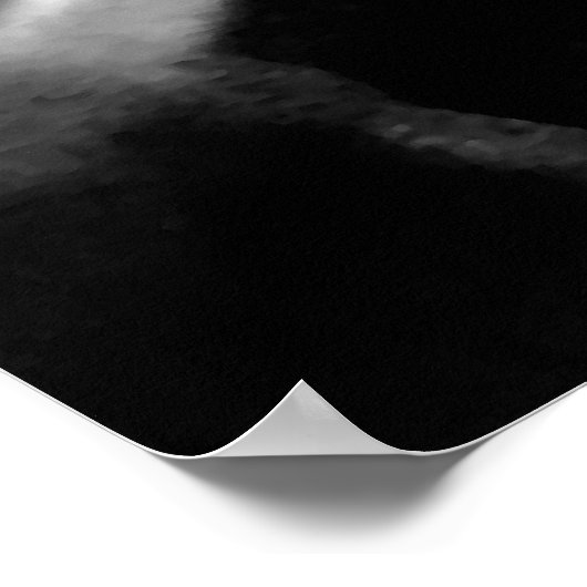 Poster Ancienne machine à écrire (Coin)