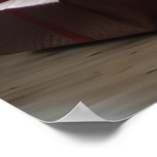 Poster Ancienne maison victorienne décorée de noël (Coin)