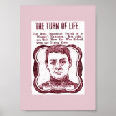 Poster Ancienne ménopause Annonce Vintage Image (Devant)