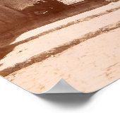 Poster Ancienne ruelle pavée à Jérusalem (Coin)