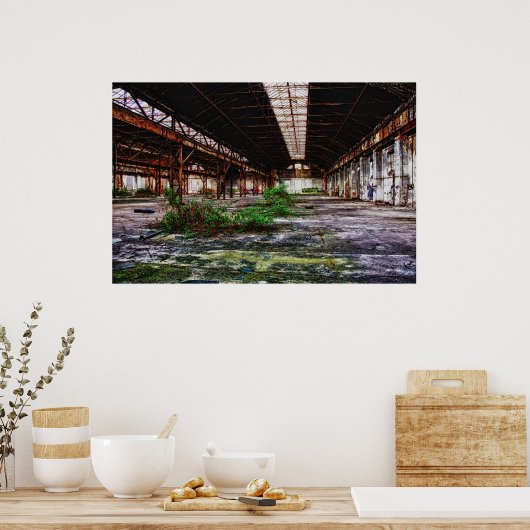 Poster ancienne usine (Cuisine)