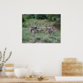 Poster Ancienne Wagon Wheels II (Cuisine)