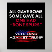 Poster Anciens Combattants Anti-Trump Bone Dodger Spurs P (Devant)