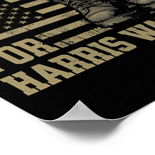 Poster Anciens Combattants Pour Harris Wheimer Waltz 2024 (Coin)