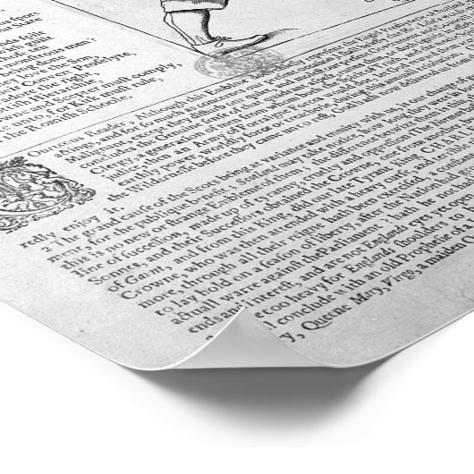 Poster Anciens discours et prédictions (Coin)