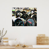 Poster Anciens jauges (Cuisine)