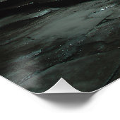 Poster Ancient Cathedral Stairway Mist Light (Coin)