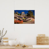Poster Ancient Delphi Greece Ruins Photo Print – Historic (Cuisine)