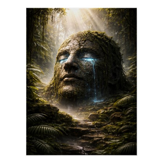 Poster Ancient Forest Guardian – Mythical Nature Spirit (Devant)