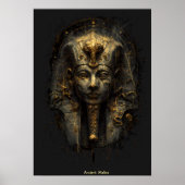 Poster Ancient Malice Egyptian Pharaoh Black (Devant)