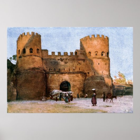 Poster Ancient Roman Historic Architecture (Devant)