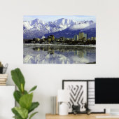 Poster Ancrage Alaska Skyline (Bureau à domicile)
