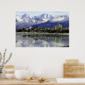 Poster Ancrage Alaska Skyline (Cuisine)
