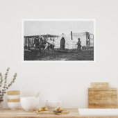 Poster Ancrage de la tente des chevaux 1916 (Cuisine)