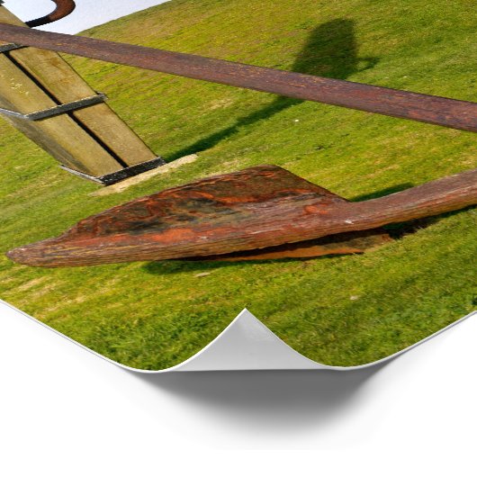 Poster Ancrage marin aux Sables d'Olonne en France (Coin)