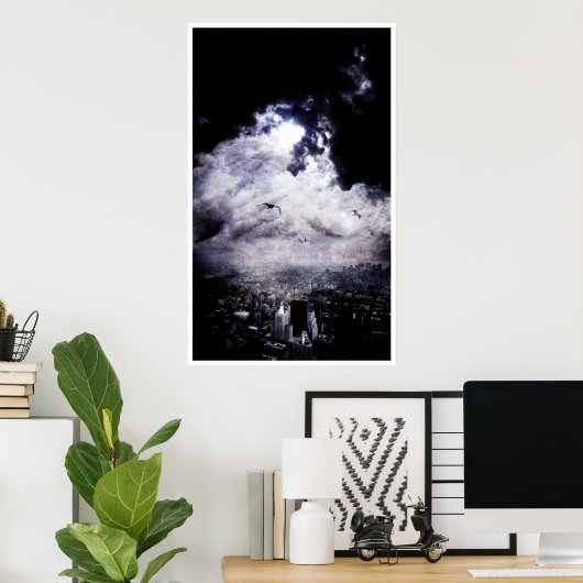 Poster Ancre (Bureau à domicile)