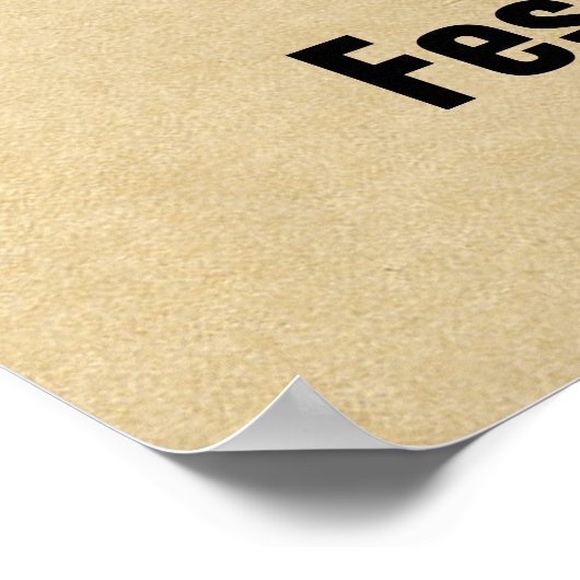 Poster Ancre et dauphin - Festina Lente (Coin)