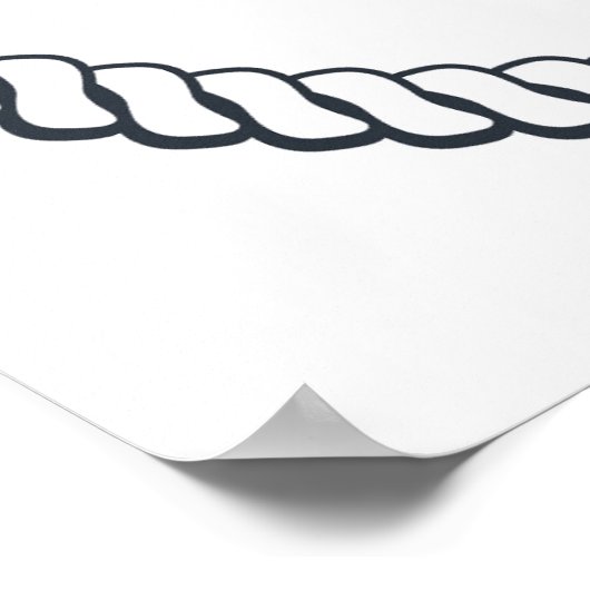 Poster Ancre mignonne (Coin)