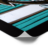 Poster Ancre nautique (Coin)