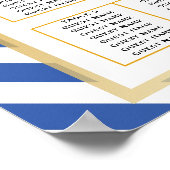 Poster Ancre nautique Fabuleux Mariage de voile (Coin)