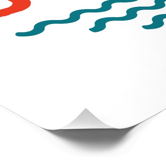 Poster Ancres En Bas En Haut En Bateau Boire (Coin)